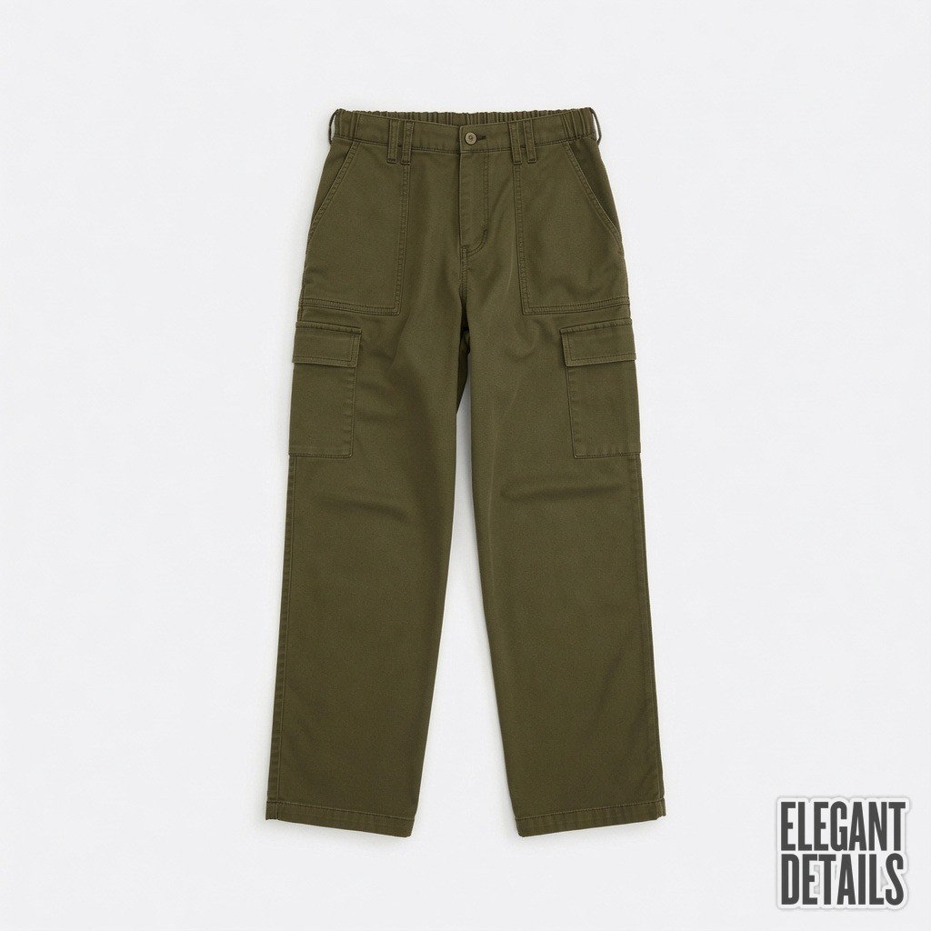 Olive Utility Trouser