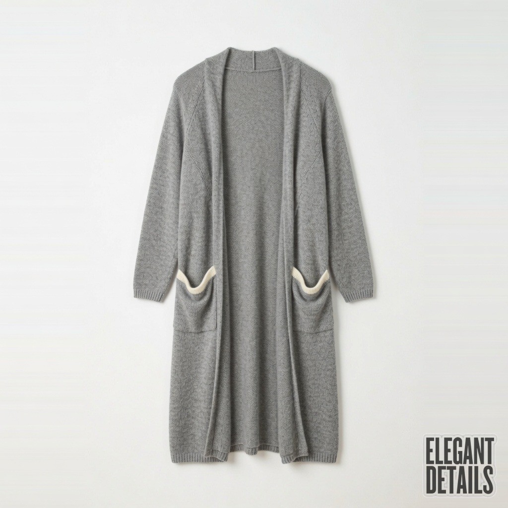 Provincial Long Open Cardigan 2