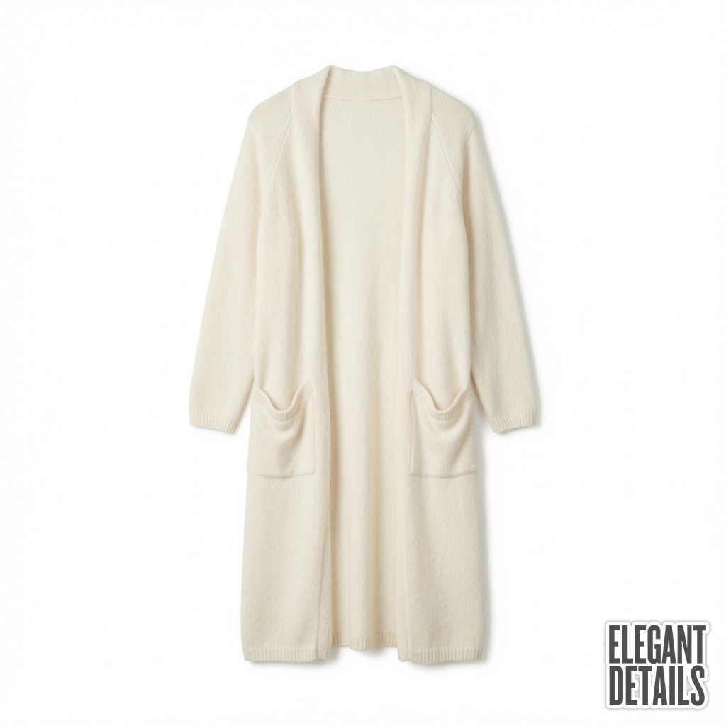 Provincial Long Open Cardigan