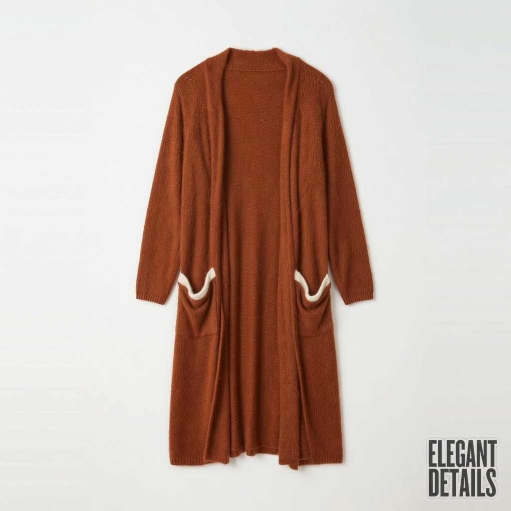 Provincial Long Open Cardigan 3