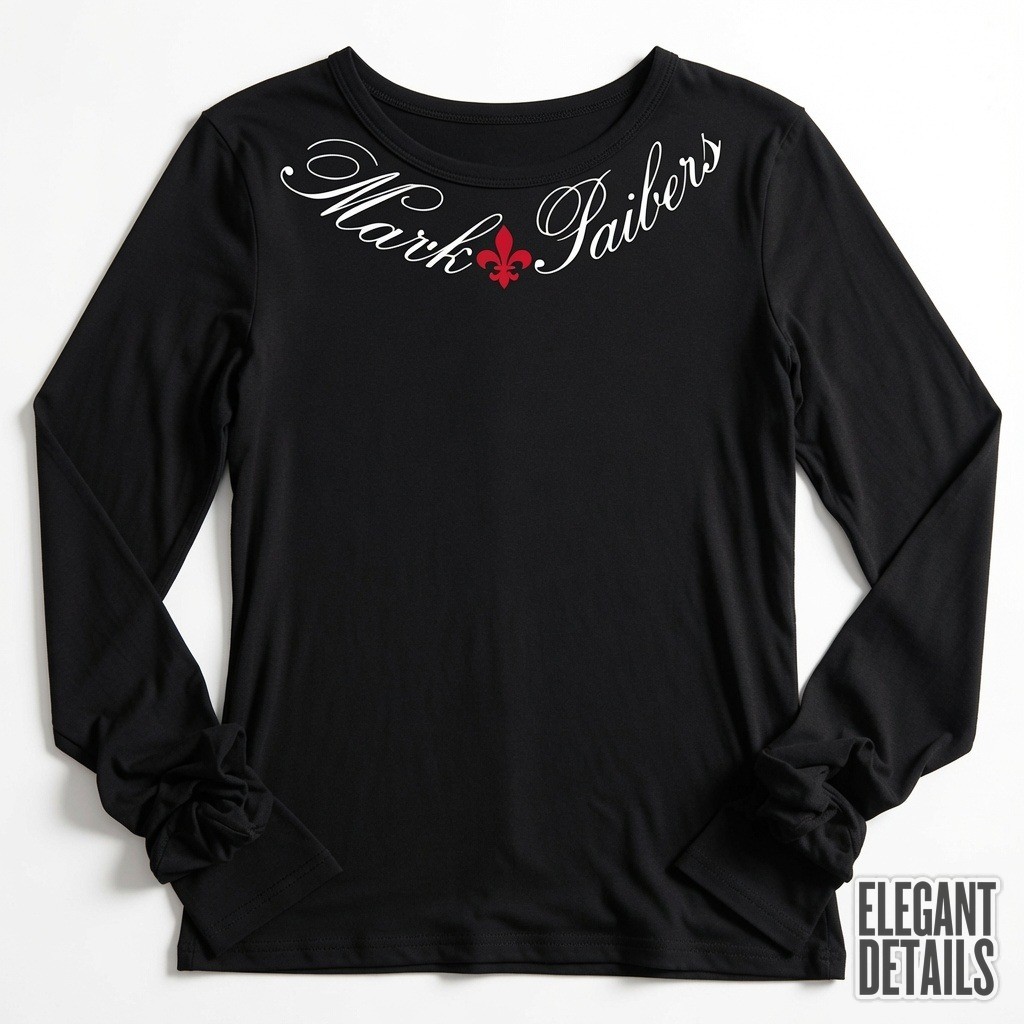 Script Coquette Long Sleeve Tee 3