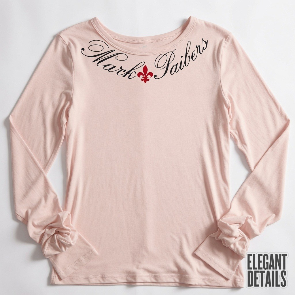 Script Coquette Long Sleeve Tee 2