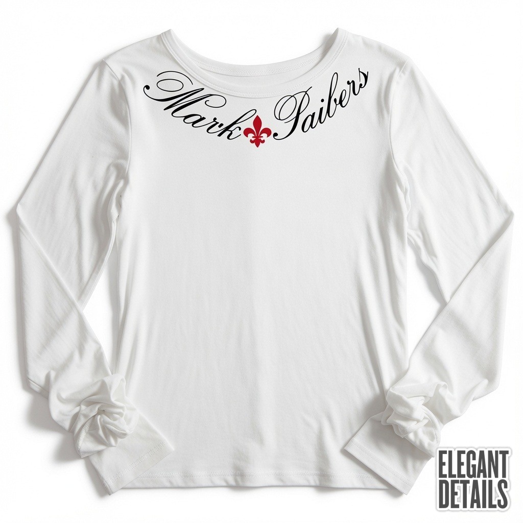 Script Coquette Long Sleeve Tee